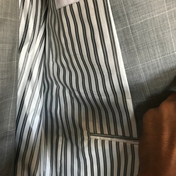 Club Monaco Gray Windowpane Suit - Picture 4 of 5